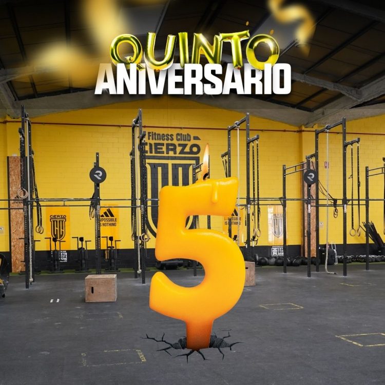 ENTRADA V ANIVERSARIO CIERZO FITNESS CLUB