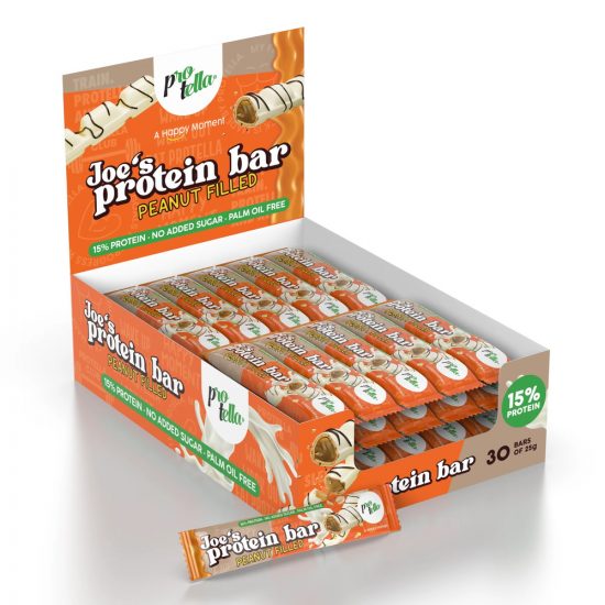 Joe´s Protein Bar White Choco  25g x 30uds