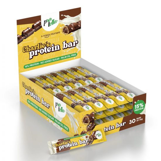 Charlie´s Protein Bar 25g x 30uds